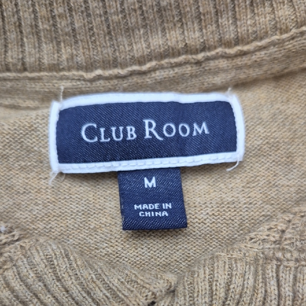 Eddie Bauer/Club Room Men's Crewneck Sweater Trio - Gray, Dark Gray, Tan - Picture 4 of 9